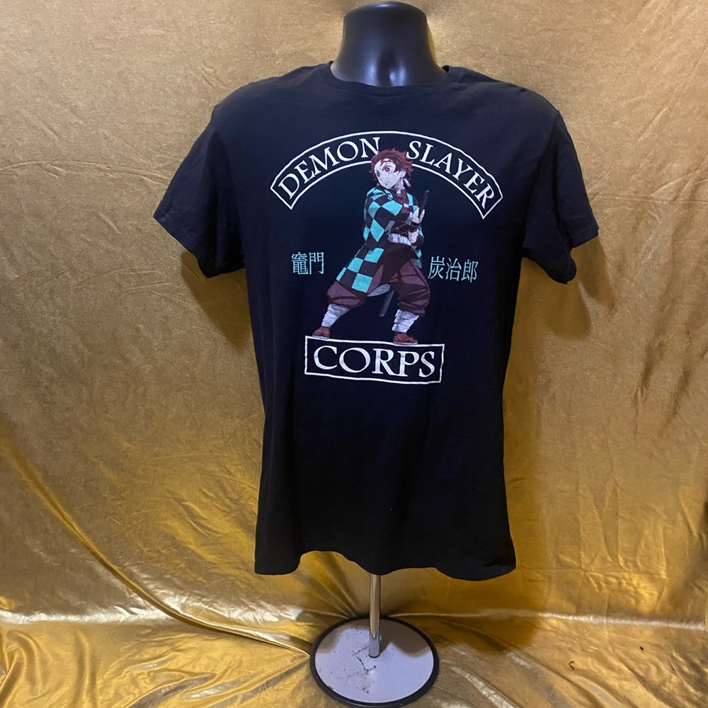 Demon Slayer Graphic Black T-Shirt